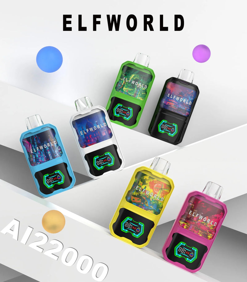 ELF WORLD  Ai 22000 PUFF Disposable Vape