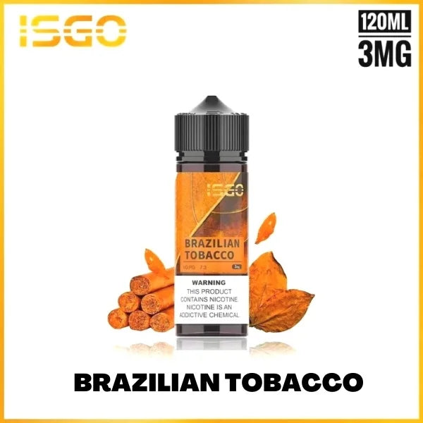 ISGO BRAZILIAN TOBACCO  120 ML