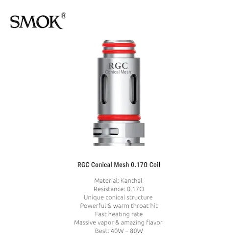 SMOK RPM 80 RGC COIL CONICAL MESH 0.17OHM