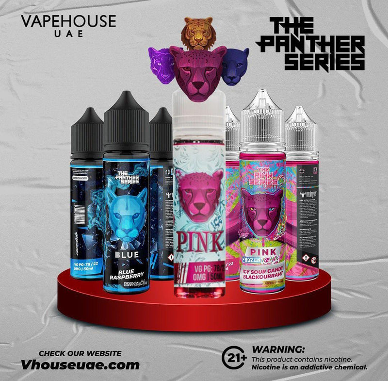 THE PANTHER SERIES 60ML & 50 ML - 3MG