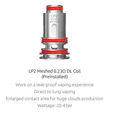 SMOK LP2 Coil Meshed-0.23 OHM – PACK OF 5