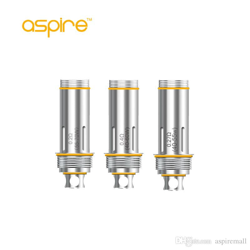 ASPIRE – CLEITO Coils 0.2 / 0.4 / 0.27 ohm (5 PACK)